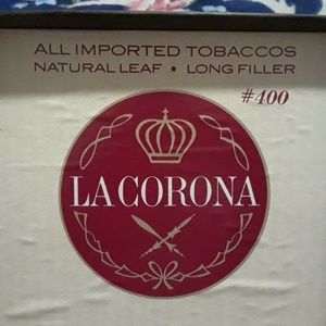 Vintage LA CORONA 800 Cigar box